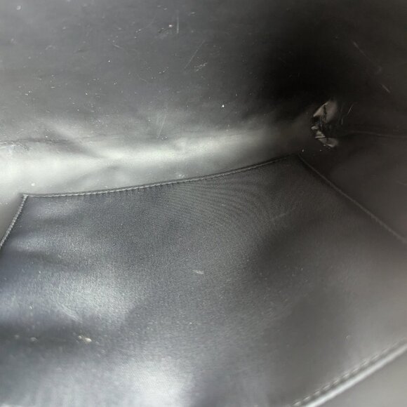 Authentic Unisex Longchamp Shoulder Bag Black Nylon/Leather Bag - FAST SHIPPING - Picture 3 of 10